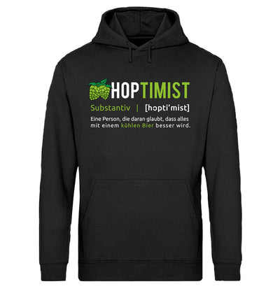 hoptimist-unisex-organic-hoodie-schwarz